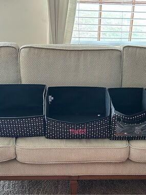 thirty-one Your Way Display Bins (3) & Rectangle Bins (3)